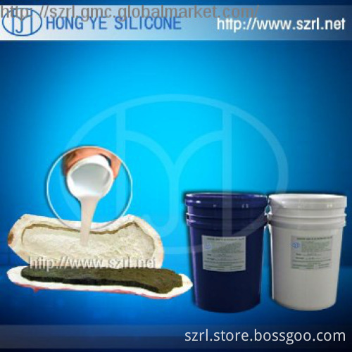 Mould making silicone rubber for concrete